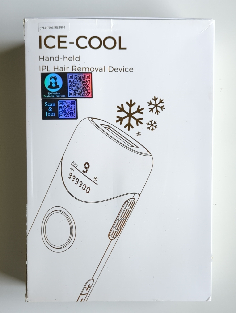 IPL Handheld Hair Removal Device - Picture 3 of 5